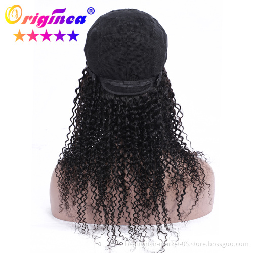 Cheap Wholesale micro braids wig Virgin Peruvian curly lace wig